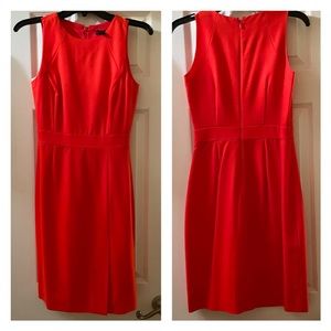 J. Crew Gwen Dress in Vibrant Flame